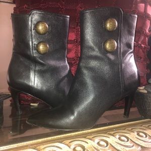 Black Via Spiga heels